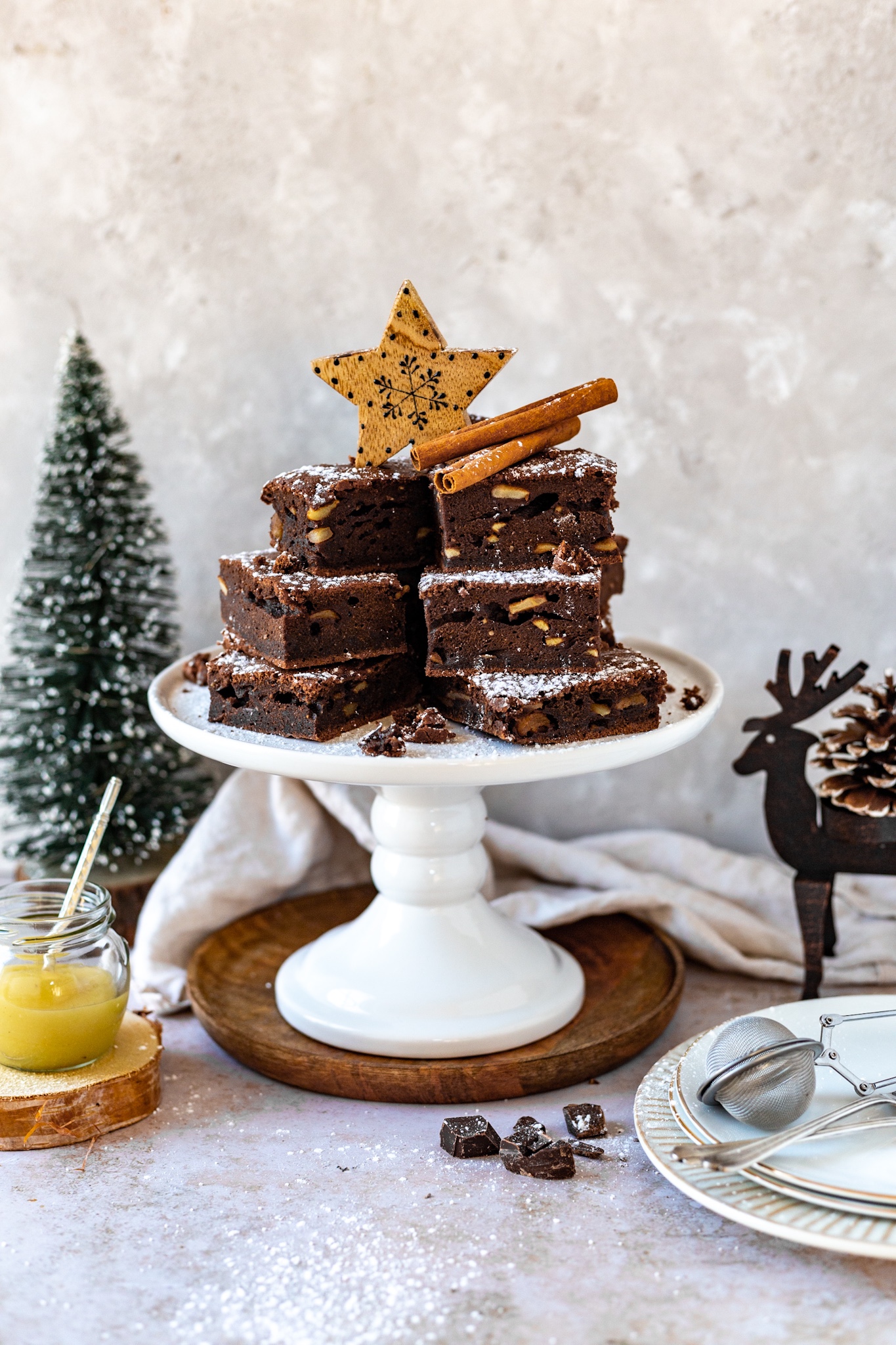 Bratapfel Brownies