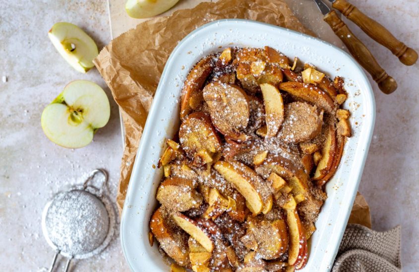 Scheiterhaufen mit Zimtbröseln