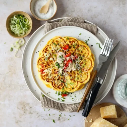 Eierspeis Waffeln