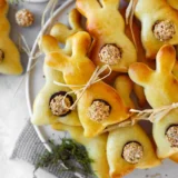 Topfenteig-Osterhasen