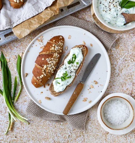 Bärlauch-Ricotta-Aufstrich