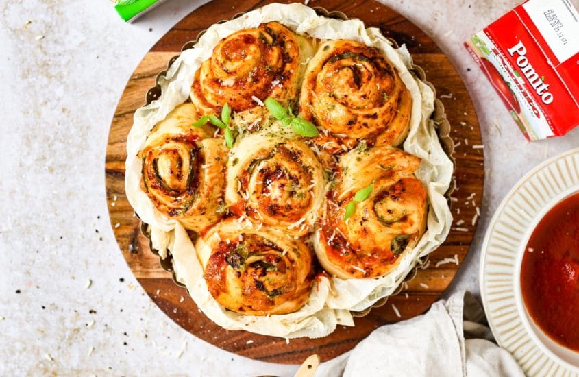 Pizzaschnecken Caprese