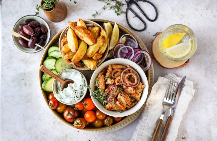 Gyros mit Tsatsiki