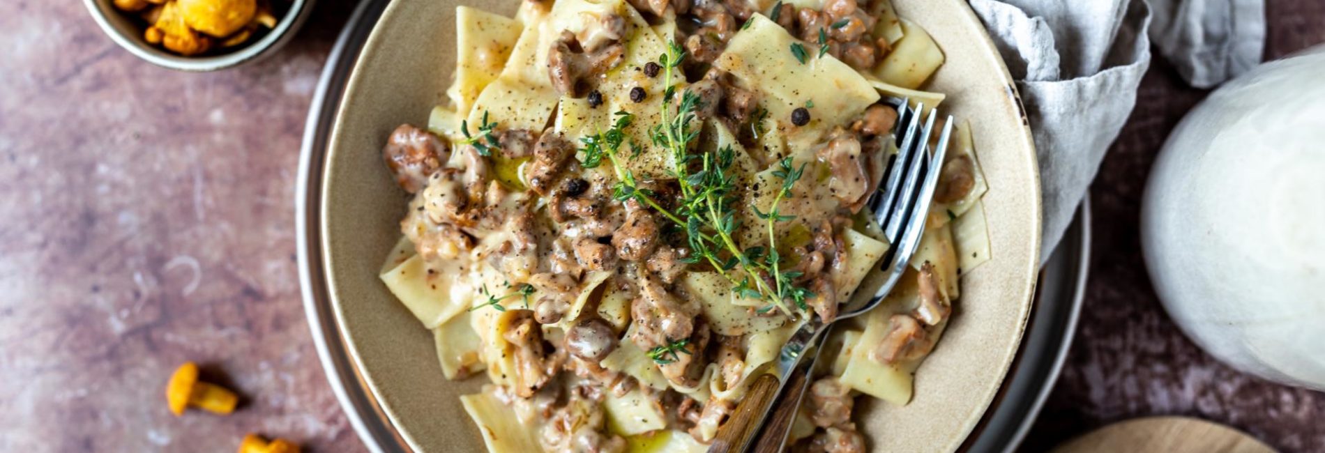 Eierschwammerl-Pasta