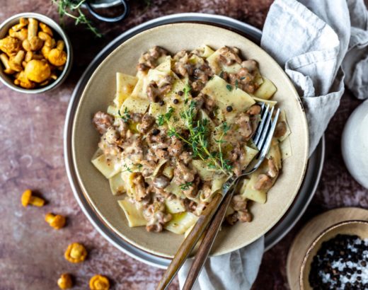 Eierschwammerl-Pasta
