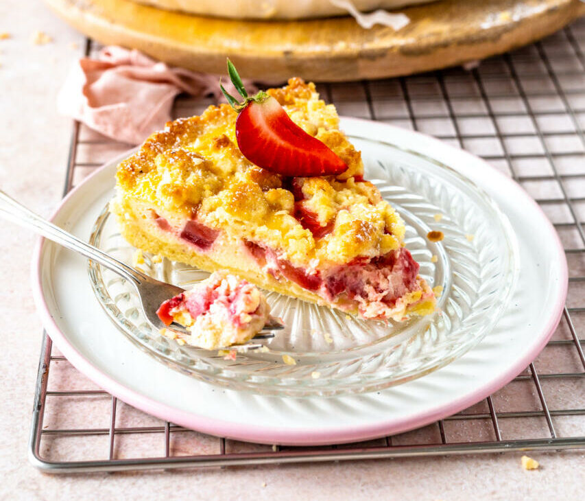 Erdbeer-Streusel-Cheesecake