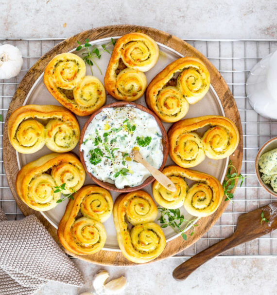 Kräuter-Grillbrötchen