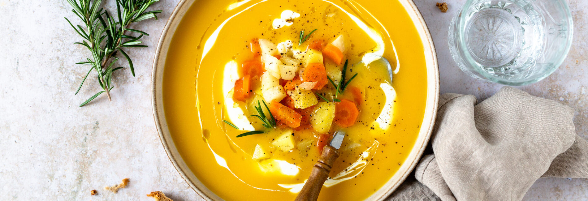 Kartoffel Karotten Suppe