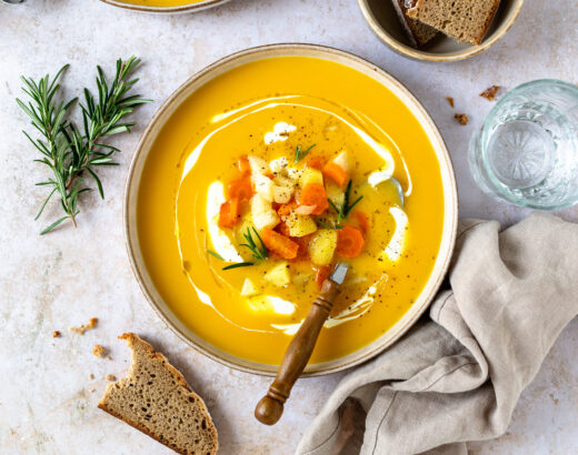 Kartoffel Karotten Suppe