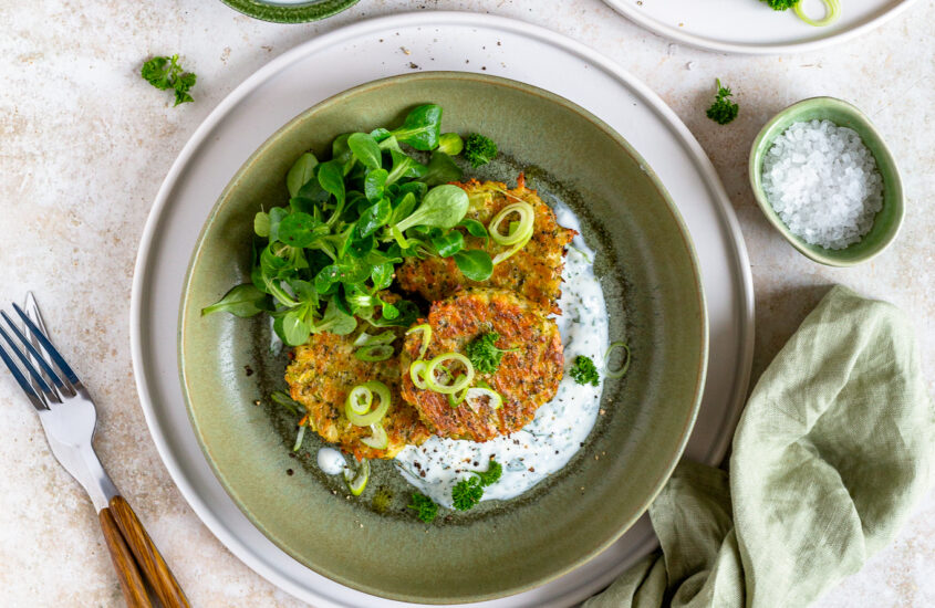 Brokkoli Käse Laibchen