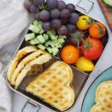 Dinkel Frischkäse Waffeln