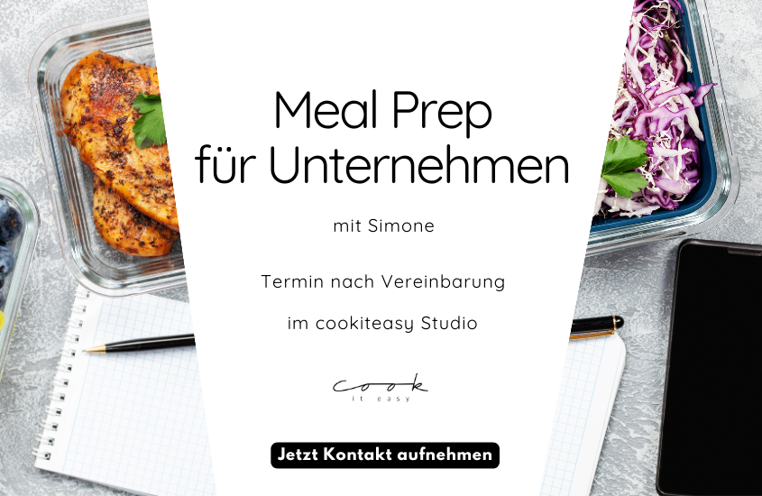 Meal Prep Workshop für Unternehmen