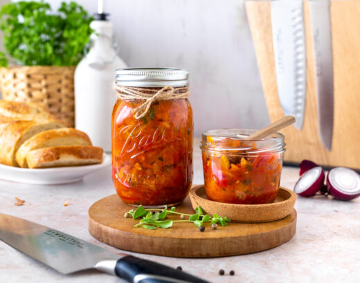 Paprika-Pfefferoni-Chutney