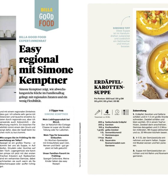 Billa Frisch Gekocht April Mai 2023