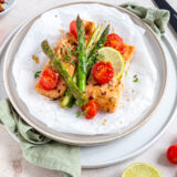 Spicy Lachsfilet im Backpapier