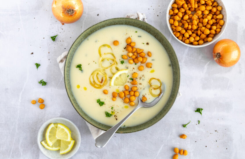 Zwiebelcremesuppe
