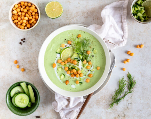 Avocado-Buttermilch-Suppe