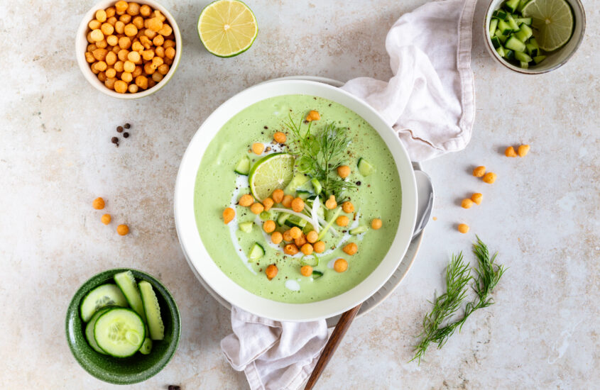 Avocado-Buttermilch-Suppe
