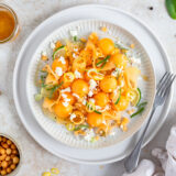 Scharfer Zuckermelonensalat