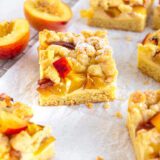 Pfirsich Streuselkuchen