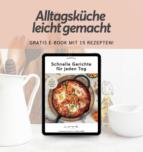 MEIN LAND-LEBEN E-Book „Schnelle Gerichte für jeden Tag“