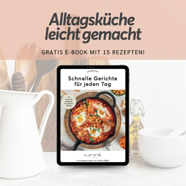 MEIN LAND-LEBEN E-Book „Schnelle Gerichte für jeden Tag“