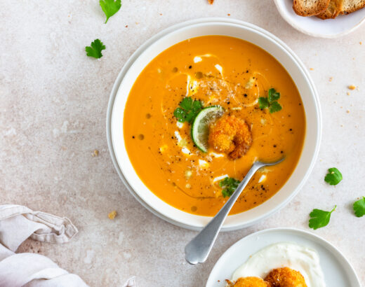Süßkartoffel Kokos Suppe
