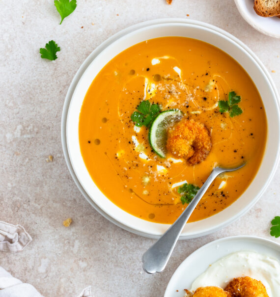 Süßkartoffel Kokos Suppe