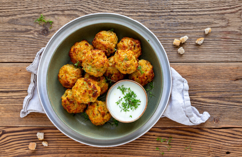 Veggie Kaspressnuggets
