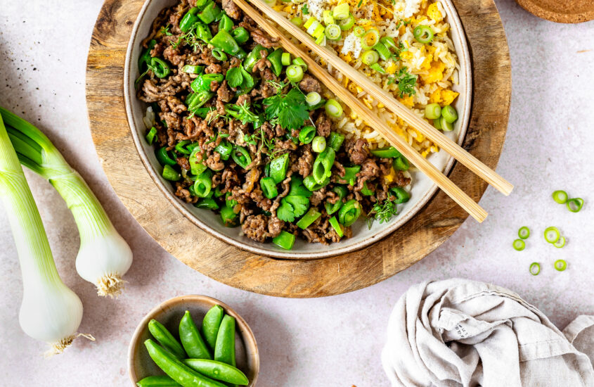 Asia Bowl mit Faschiertem