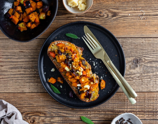 Ofengemüse Bruschetta