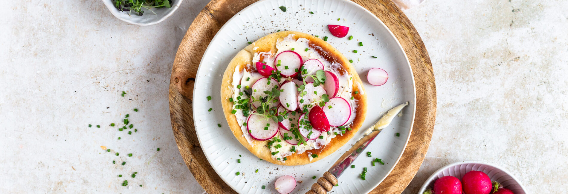 Schnelles Pfannenbrot