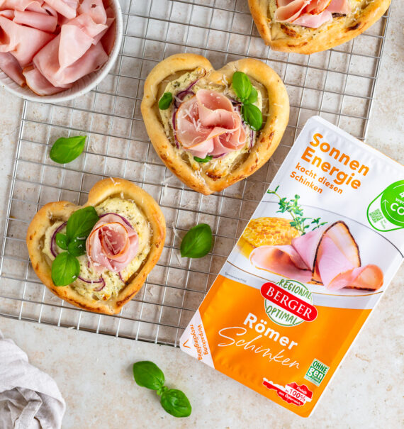 Pide-Herzen alla Carbonara