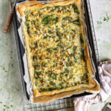 Spinatquiche mit Feta Käse