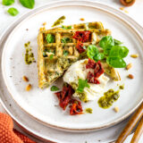 Caprese Waffeln