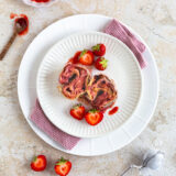 Erdbeer Topfenstrudel