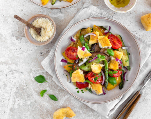 Grillgemüse-Panzanella