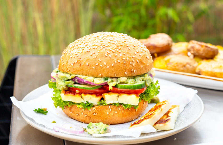Veggie Halloumi Burger