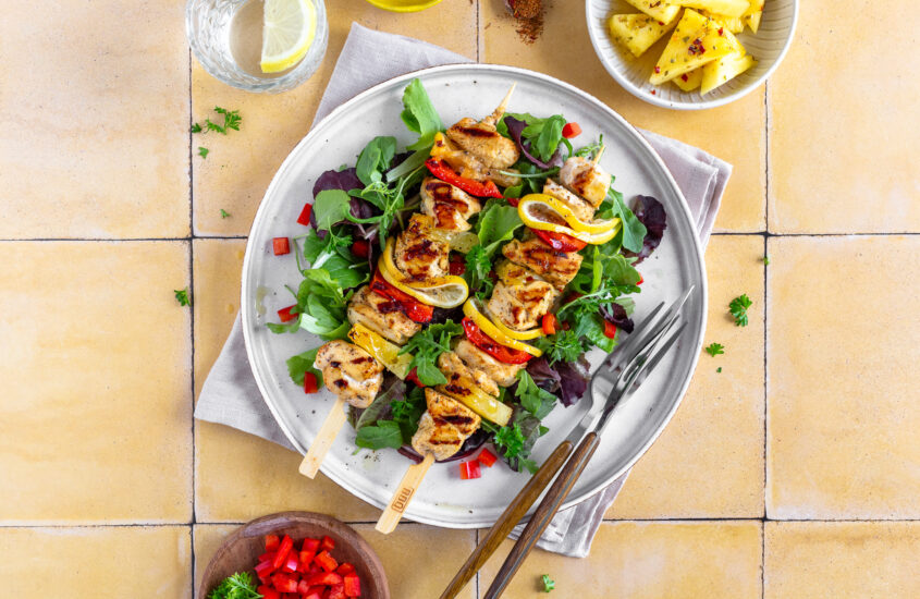 Hawaii-Grillspieße