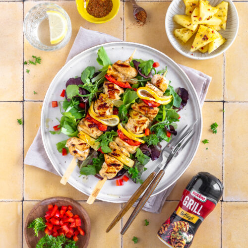 Hawaii-Grillspieße