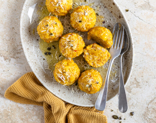 Kürbis Semmelknödel