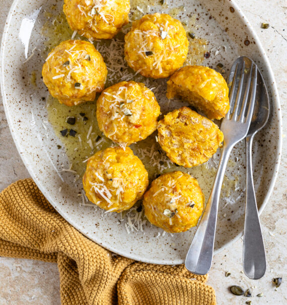Kürbis Semmelknödel
