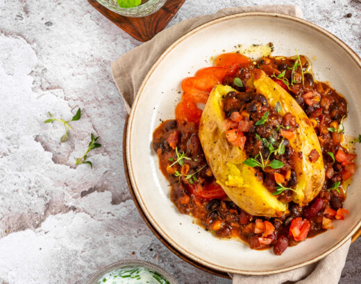 Ofenkartoffel Chili con Carne