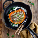 Gefüllter Hokkaido Kürbis