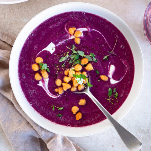 Blaukraut-Cremesuppe