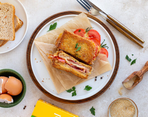 French-Toast mit Speck