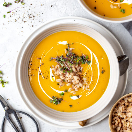 Karotten Pastinaken Suppe