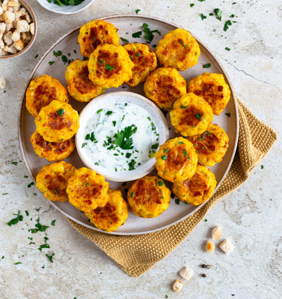 Kürbis Kaspressnuggets