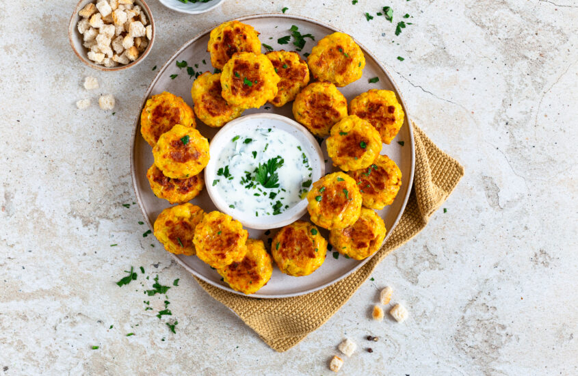 Kürbis Kaspressnuggets