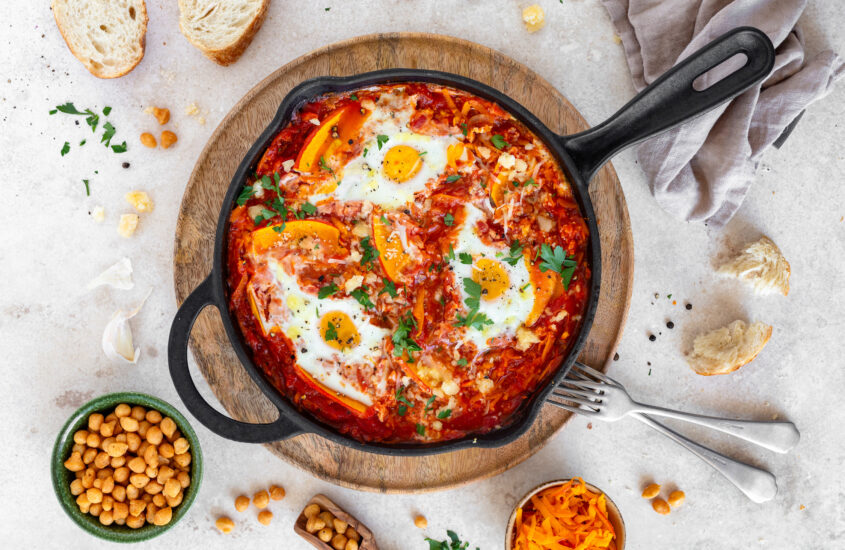 Kürbis Shakshuka